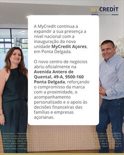 A MyCredit chegou aos Açores!