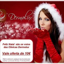 Vale GRATUITO de 10€ para descontar em tratamentos de valor superior a apenas 20€. Válido até 31 de Dezembro 2012. Não acumulável com outras promoções. Imprima este voucher e apresente-o na Clinica Dermolux mais próxima de si!