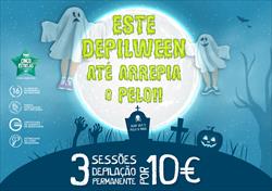 Este Halloween vai ser de arrepiar, graças à campanha da DepilConcept