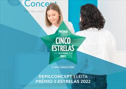 DepilConcept vence Prémio Cinco Estrelas pelo 3º ano consecutivo