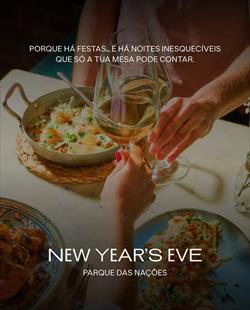 Faz da tua Passagem de Ano uma celebração inesquecível. 