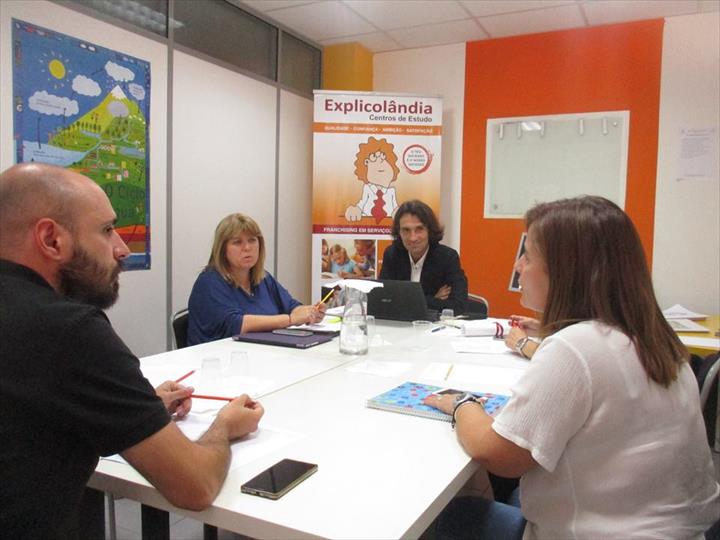 Ação de Formação para franchisados da EXPLICOLÂNDIA