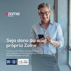 A Zome está a selecionar empreendedores para abertura de novas unidades de negócio em Portugal.