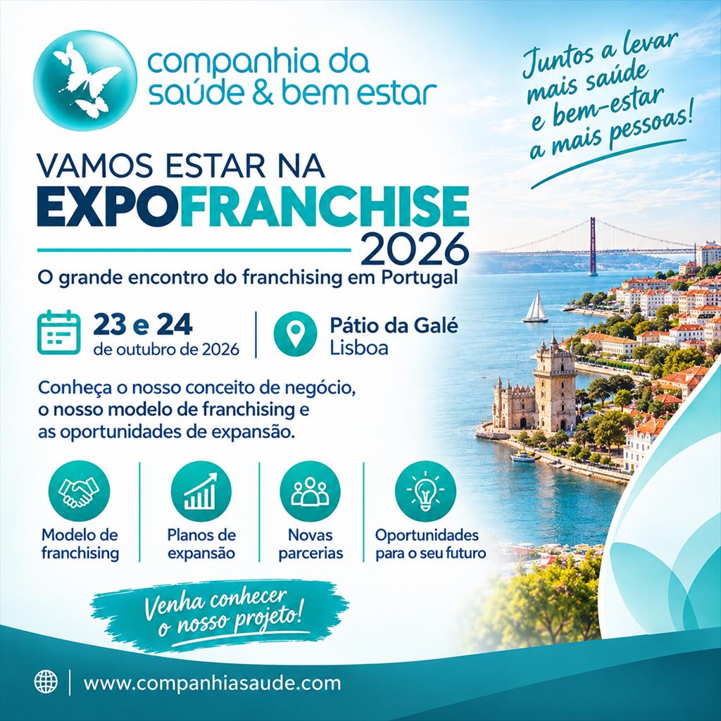 A Companhia da Saúde & Bem-Estar marca presença na Expofranchise 2026