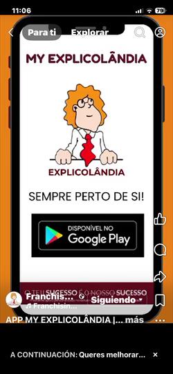 APP MY EXPLICOLÂNDIA | A EXPLICOLÂNDIA sempre perto de si