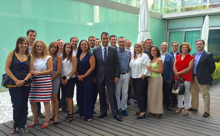 Os diretores de agência da coordenação sul da DECISÕES E SOLUÇÕES PORTUGAL estiveram hoje reunidos em Lisboa, no hotel Olissippo Oriente.