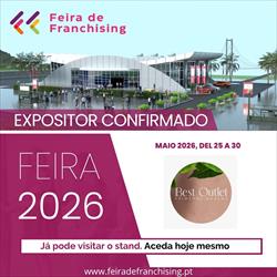 O franchising 1Best Outlet convida-o a visitar o seu stand na feira de franchising online de Portugal. 