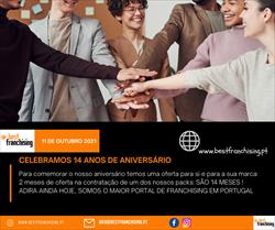 Esta semana a BESTFRANCHISING celebra 14 Anos de Aniversário!
