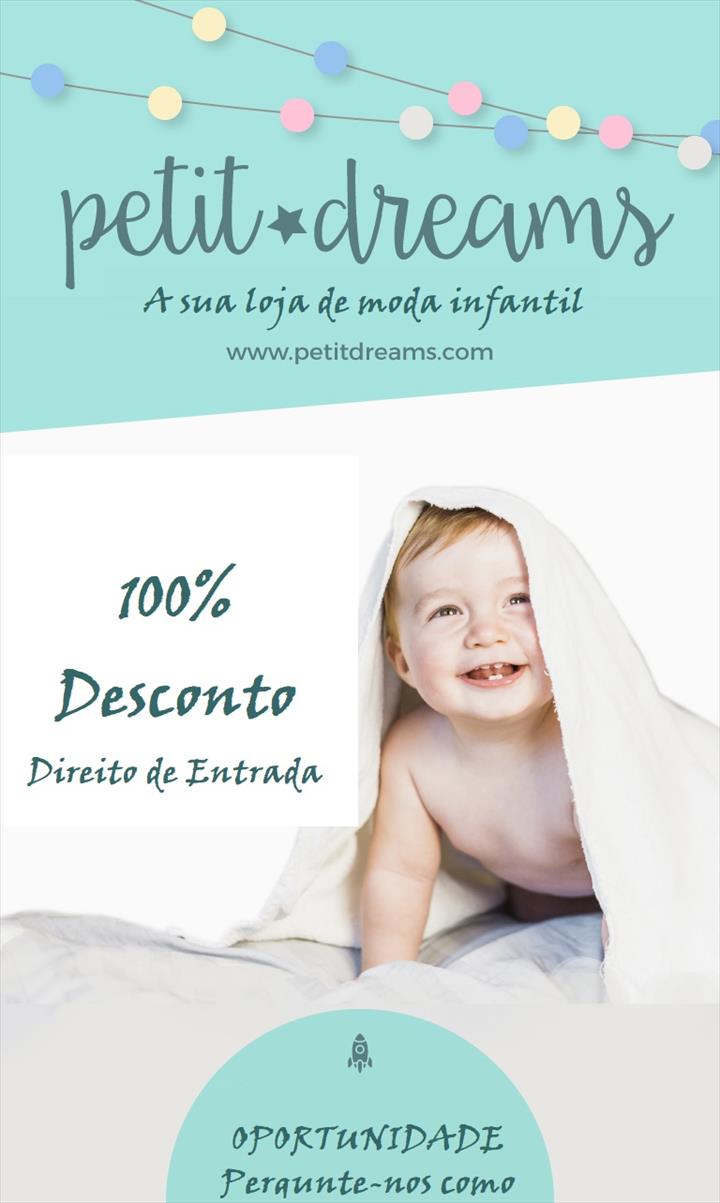 Continua em crescimento a expansão do franchising de moda infantil Petit Dreams