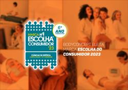 BodyConcept é eleita Escolha do Consumidor pela 6ª vez consecutiva