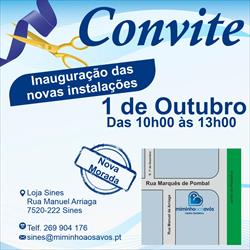 Miminho aos Avós de Sines vai inaugurar novas instalações