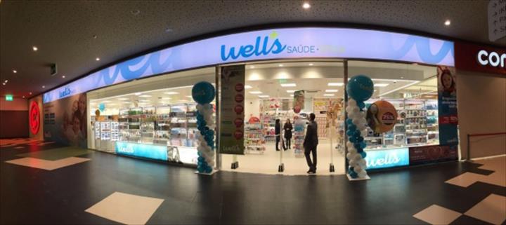 WELLS ATINGE AS 170 LOJAS