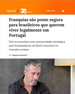 Franquias ajudam brasileiros a viverem legalmente em Portugal