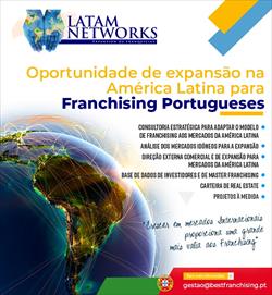 Já pensou em expandir a sua marca de franchising no mercado da América Latina?
