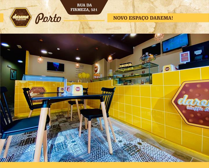 A DAREMA Waffle Bubble continua a expandir a sua rede de lojas, agora com a abertura de mais uma unidade no centro do Porto, na Rua da Firmeza, reforçando assim a presença nesta cidade.
