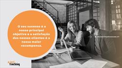 O crescimento das marcas como modelo de franchising é o nosso principal objetivo: 