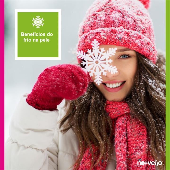 Sabia que o frio também traz benefícios à sua pele?
