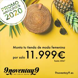 Abra a sua loja de moda low cost por 11,999€