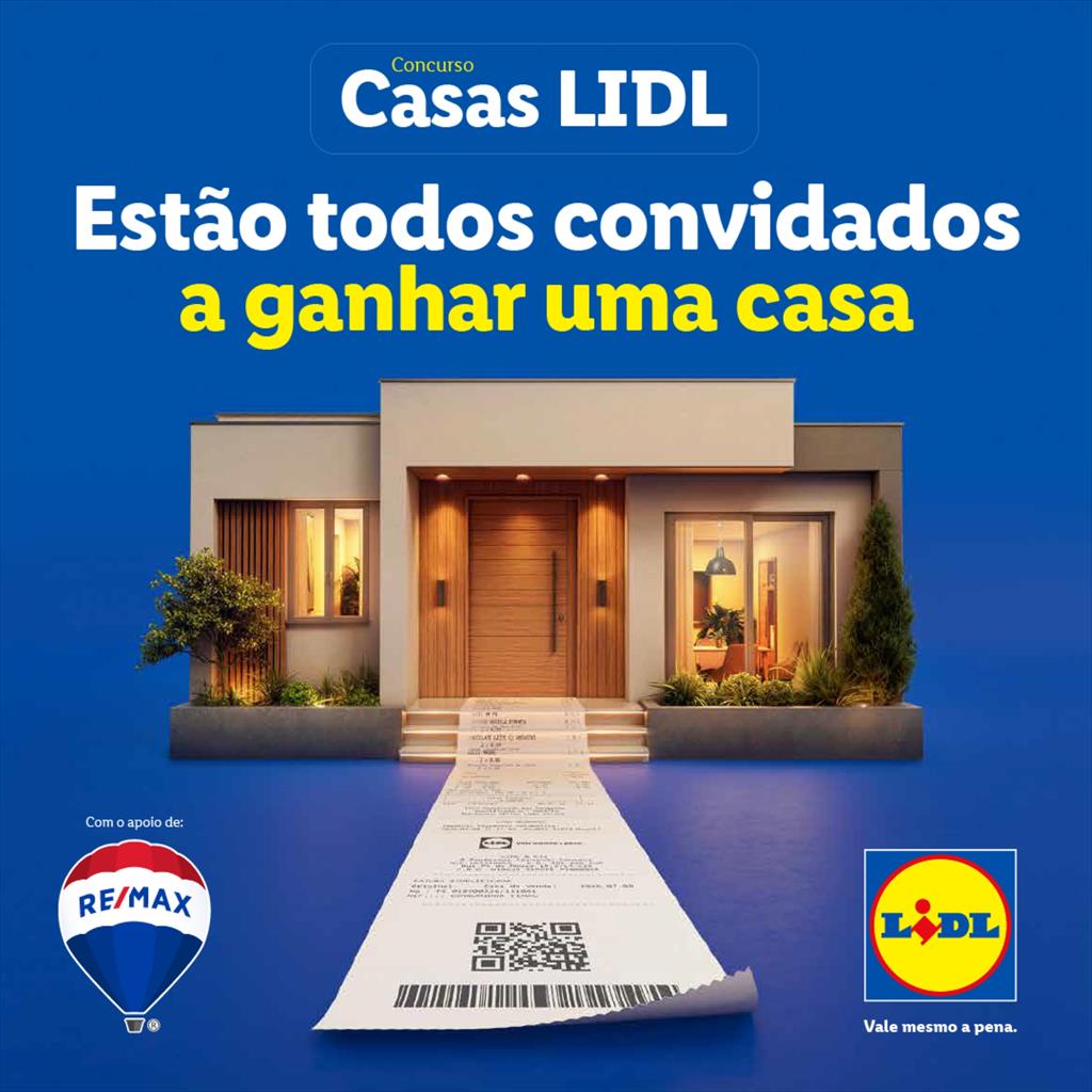 LIDL E RE/MAX VOLTAM A OFERECER CASAS AOS PORTUGUESES
