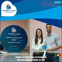 Ourém e Maia premiados pelo maior crescimento e faturação na Convenção da Miminho aos Avós