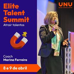 Hoje teremos o nosso Elite Talent Summit, uma formação com o foco em Recrutamento