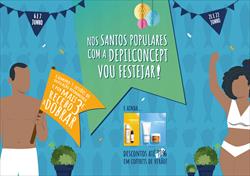 DepilConcept celebra Santos Populares com campanha temática