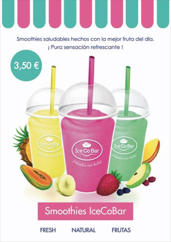 Novo IceCoBar smoothies saudáveis!