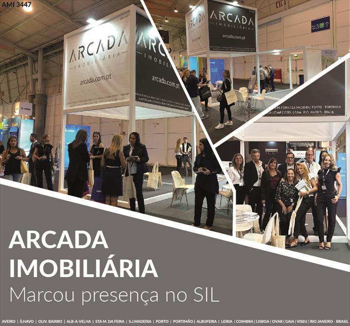 Arcada Imobiliária  marcou presença no Salão Imobiliário de Portugal – SIL.