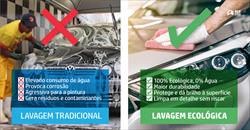 Lavagem Ecológica VS Lavagem Tradicional Veículos
