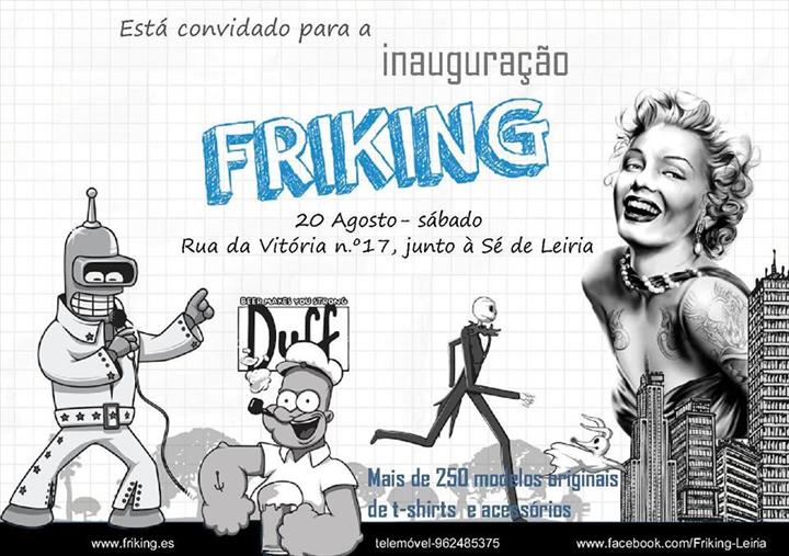 Abertura da nova Loja Friking em Leiria