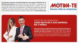 COACHING PARA AUMENTAR PRODUTIVIDADE Motiva-te promove workshop para empresas