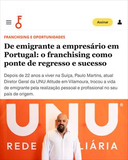 De regresso a Portugal com um propósito: história de sucesso no franchising imobiliário