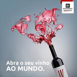 MBE Wine leva garrafas de vinho português 