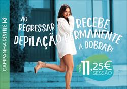 DepilConcept regressa de férias com promoção a dobrar