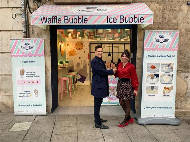 Graças ao BBVA pelo acordo assinado com a Franquia IceCoBar. 