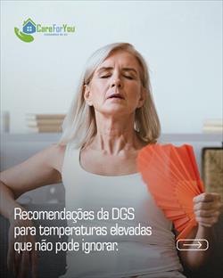 As temperaturas elevadas exigem alguns cuidados extra para proteger a sua saúde. 