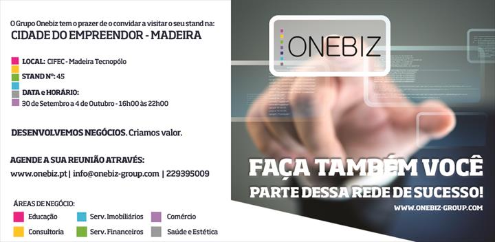 Grupo Onebiz participa na Cidade do Empreendedor na Madeira