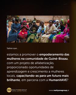 Estamos a proporcionar um futuro mais brilhante para as MULHERES de Guiné-Bissau!
